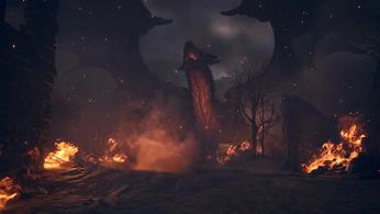 Dragon surrounded by fire - Dragon's Dogma 2
