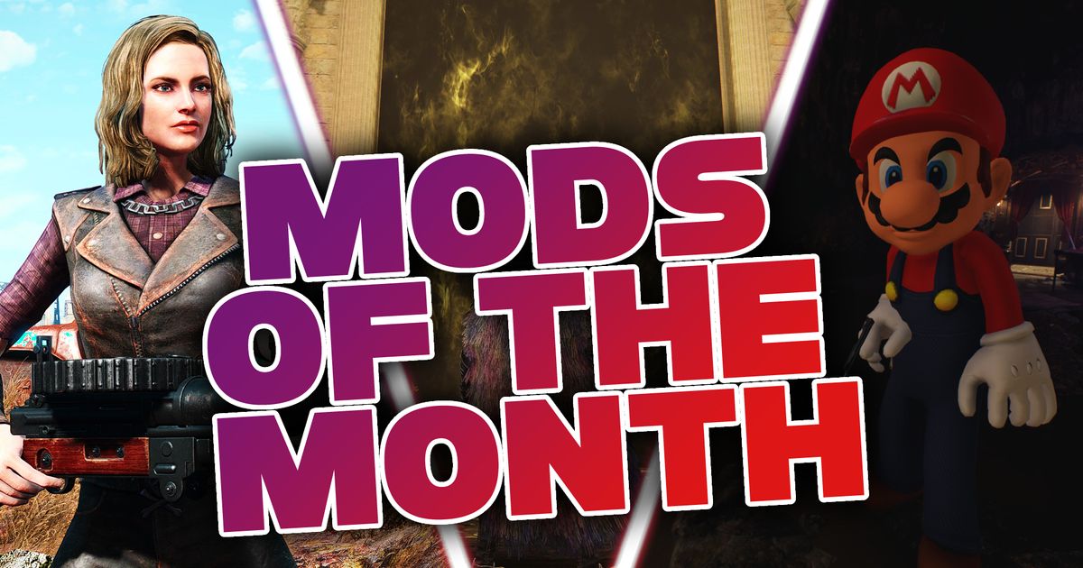 Some of April's mods of the month.