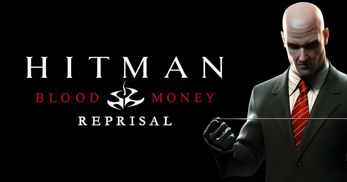 The title image for Feral Interactive's Hitman: Blood Money - Reprisal