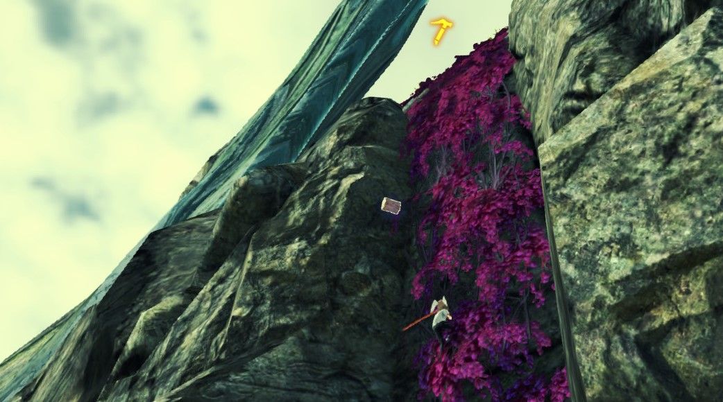 Climbing in Xenoblade Chronicles 3.