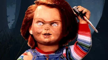 Chucky holding a knife in Dead by Daylight