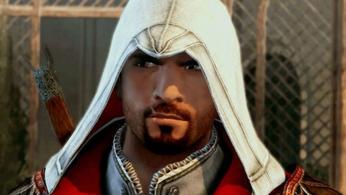 A portrait of ezio from assassins creed