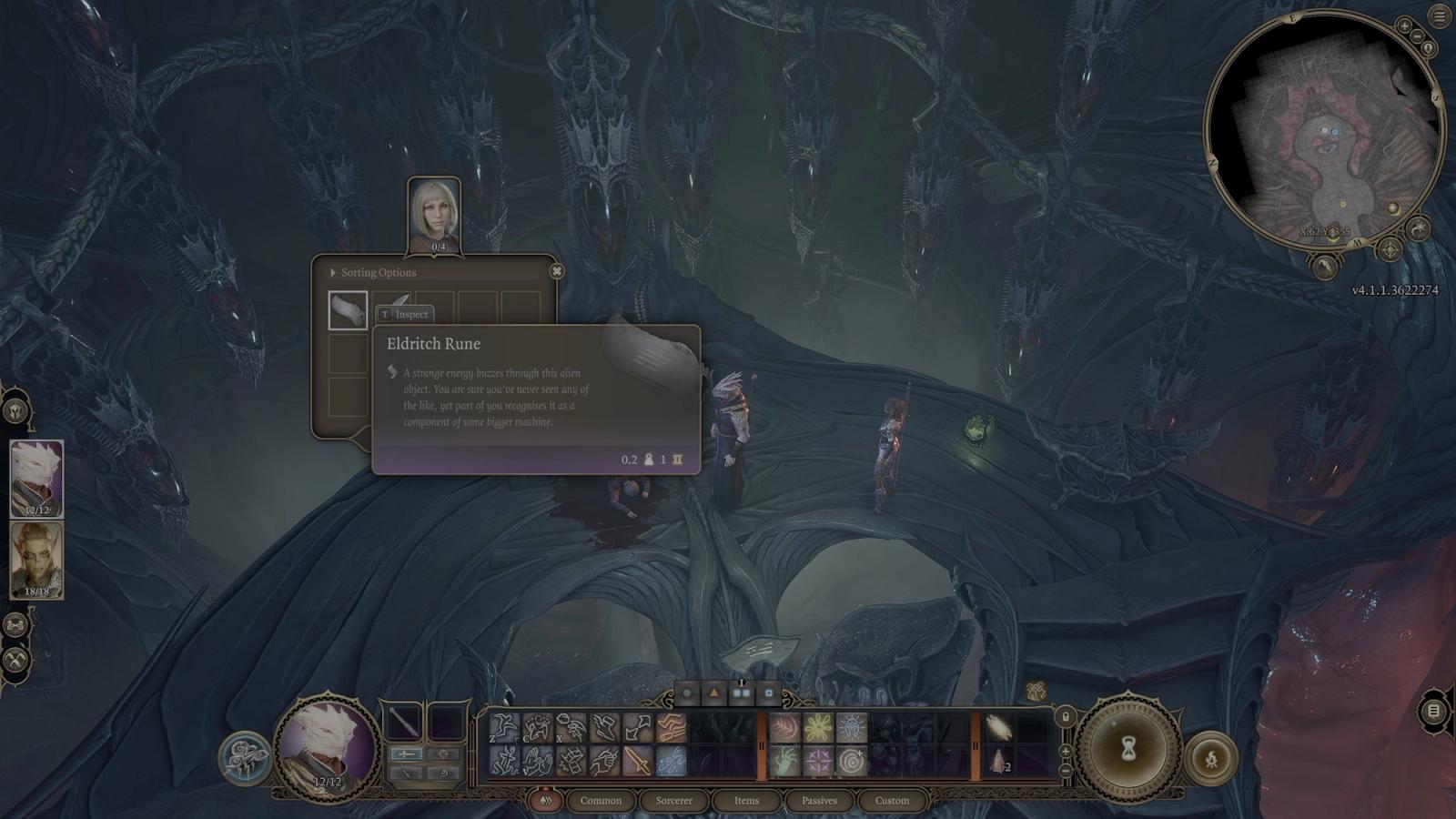 The Eldritch Rune found on a Dead Thrall used to add Shadowheart to your team in Baldur's Gate 3.