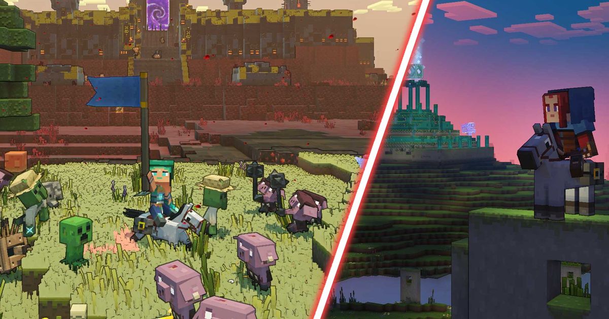 How to switch teams in Minecraft Legends