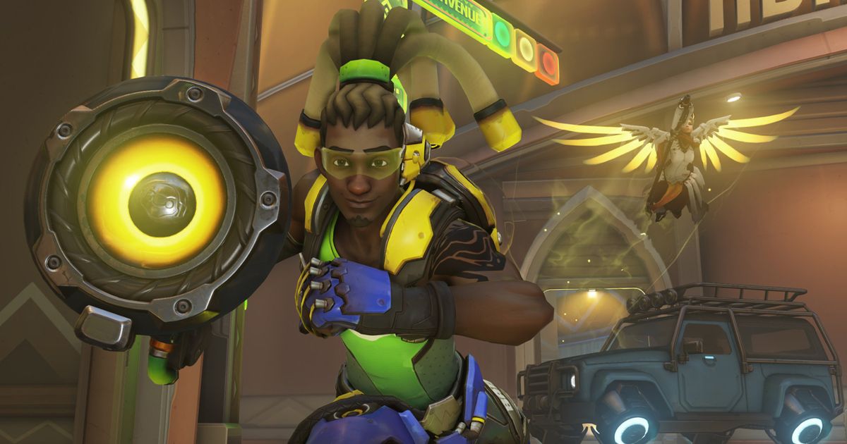 A promo screenshot for Overwatch.