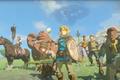 Link stood alongside his allies in Zelda Tears of the Kingdom.