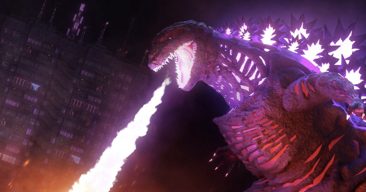 Image of Godzilla in Kaiju Universe.