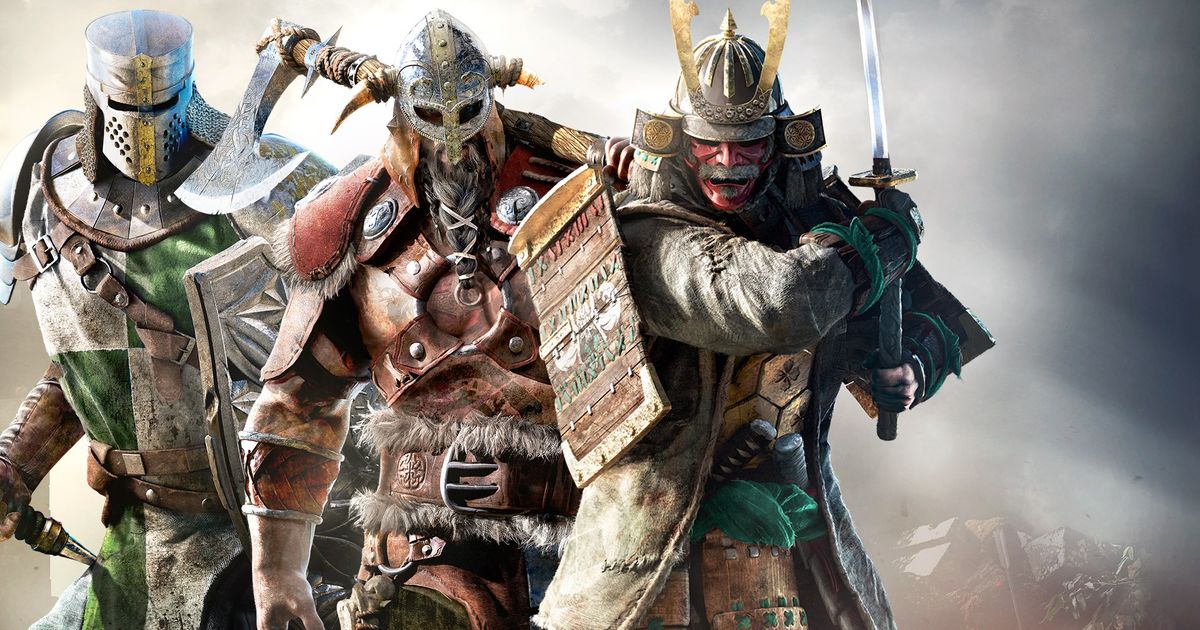 Image shwoing heroes from For Honor game