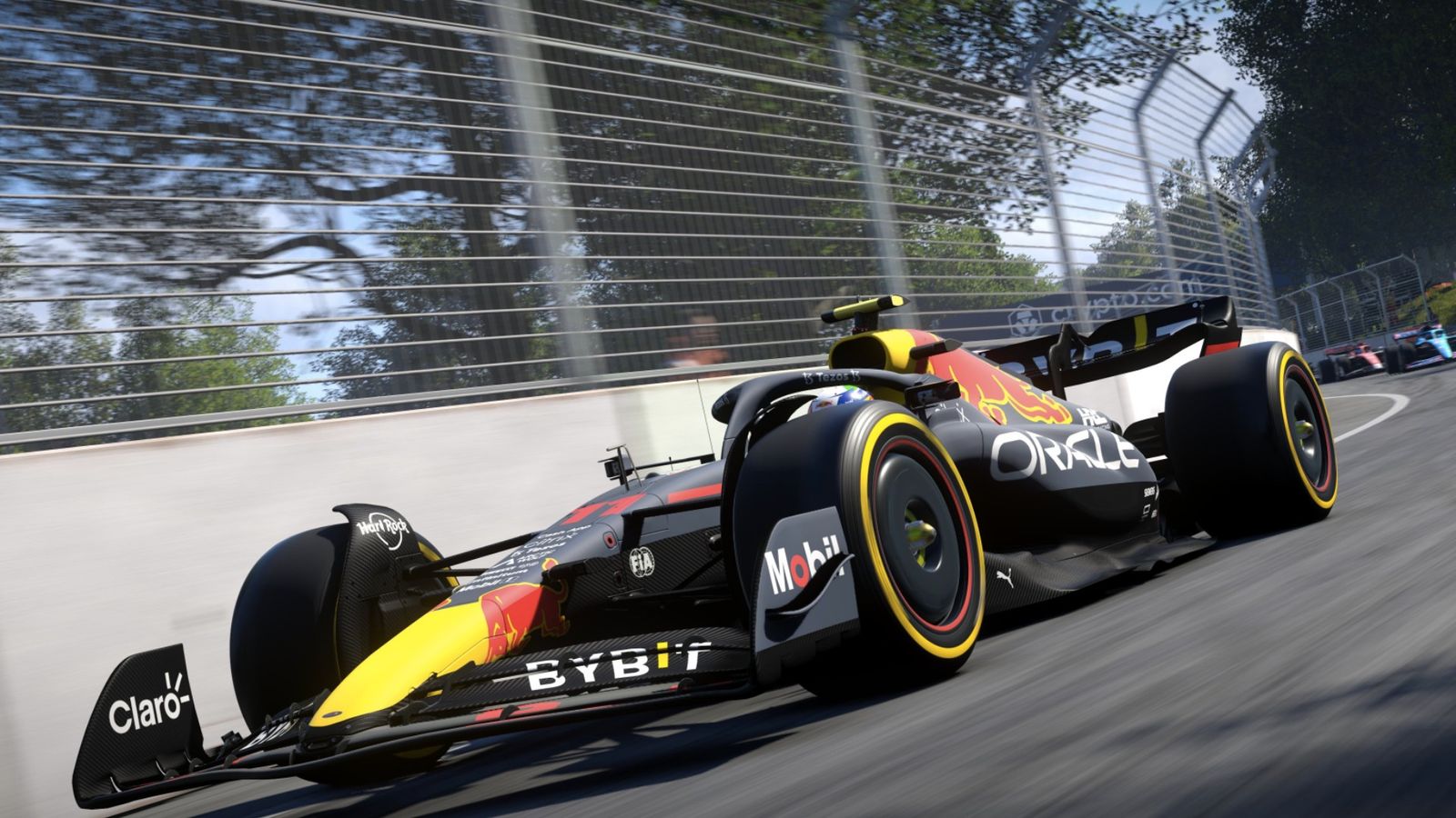 Image of a Red Bull car in F1 22.