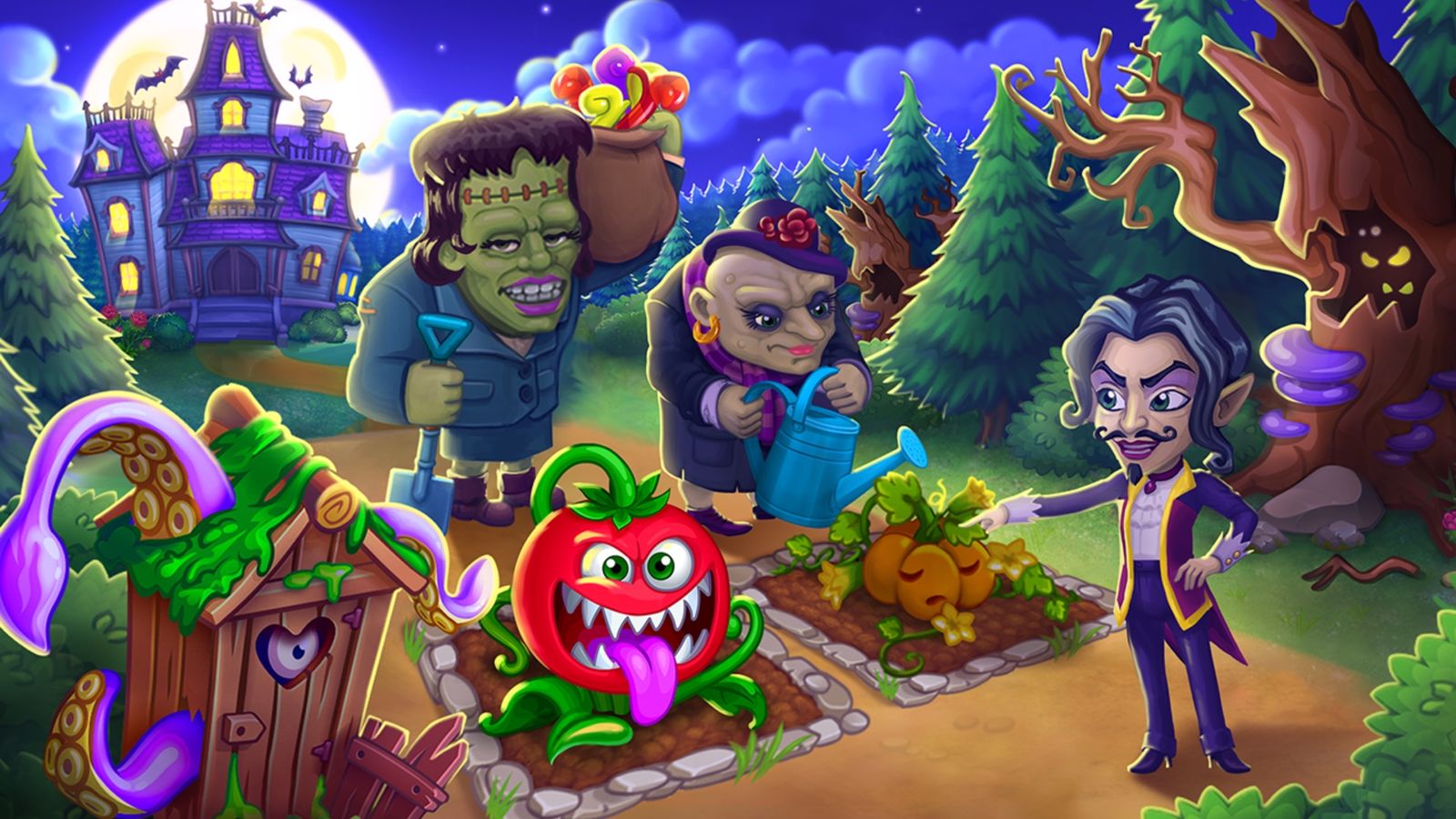 Village monsters. Monster Farm игра. Игра Monster Farm Хэллоуин в Городке монстров. Ферма чудища.