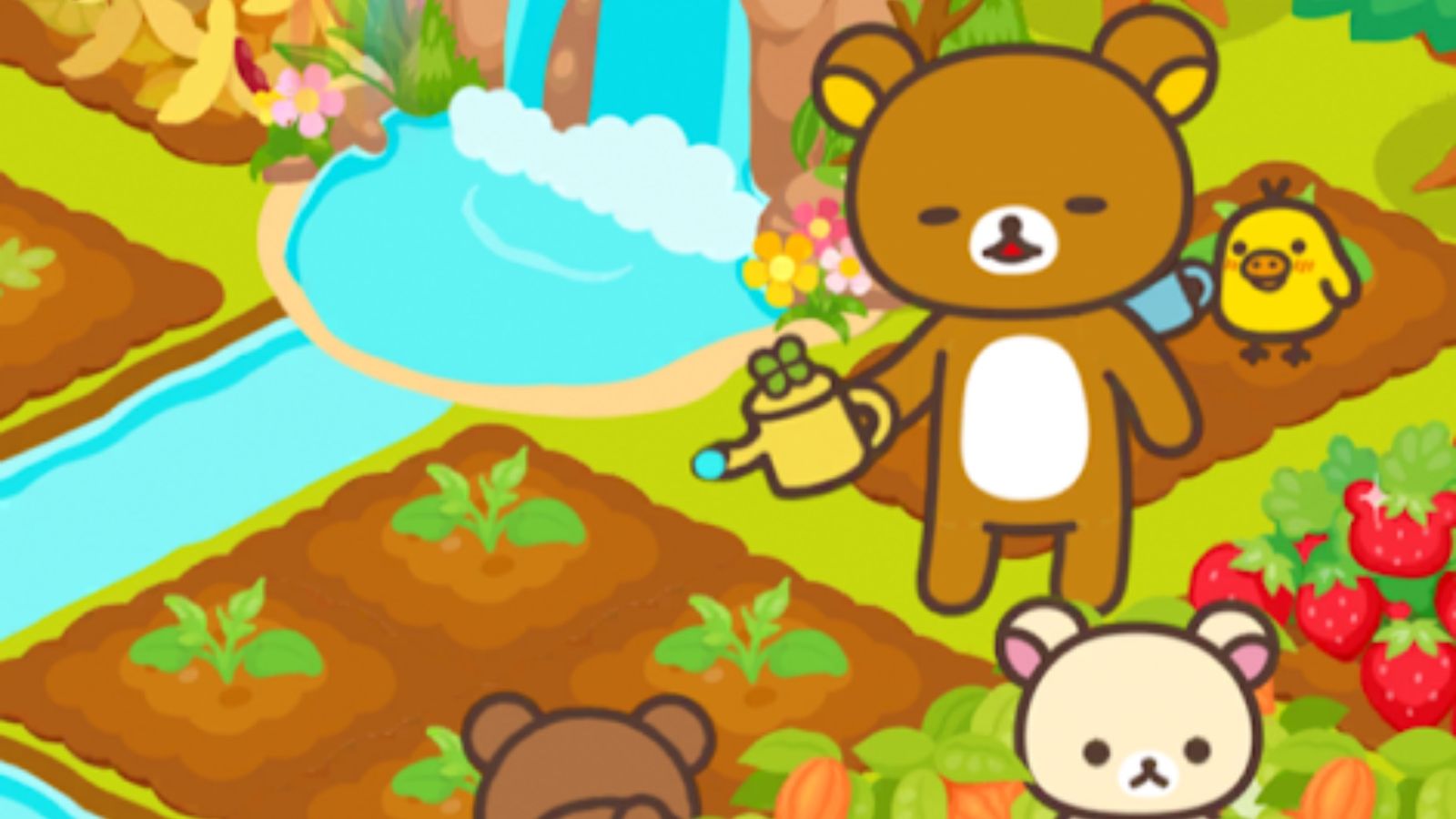 Rilakkuma Farm is one of the best Android farming games with a cutesy anime twist.
