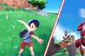 A Pokemon in a tree and a Trainer in Scarlet and Violet