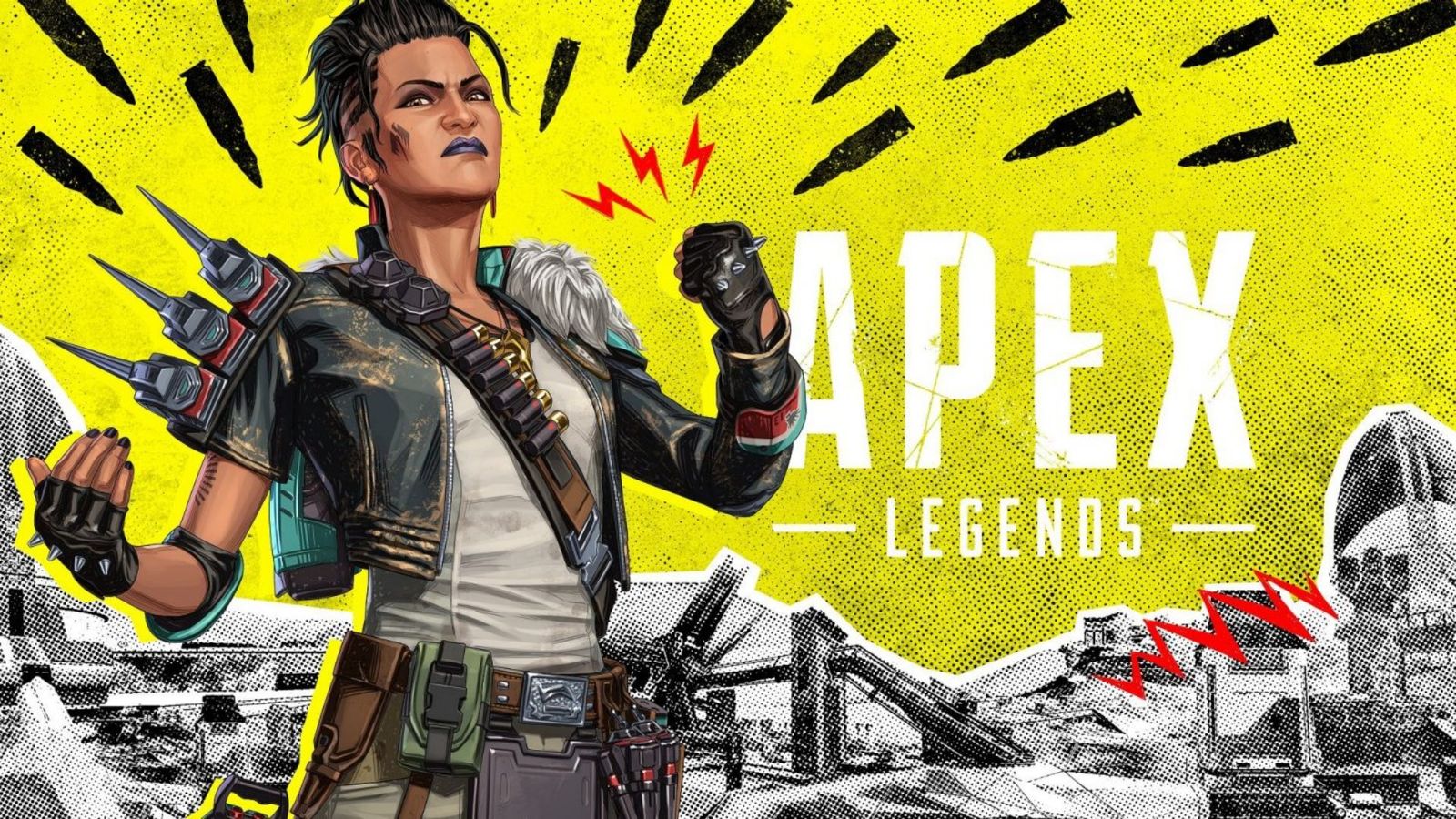Apex Legends Season 12 Defiance Mad Maggie Official Title Art
