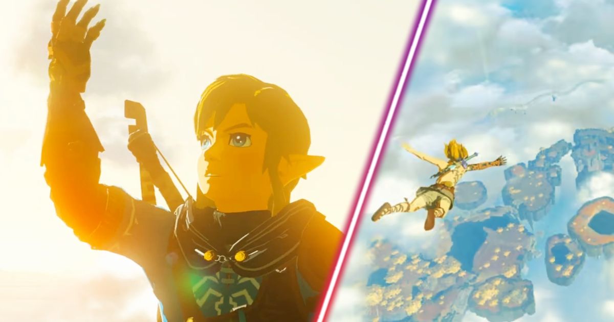 Link in The Legend of Zelda: Tears of the Kingdom.