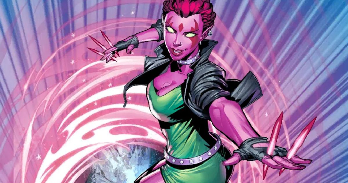 Blink from Marvel Snap using her powers in image from blog post for the new season