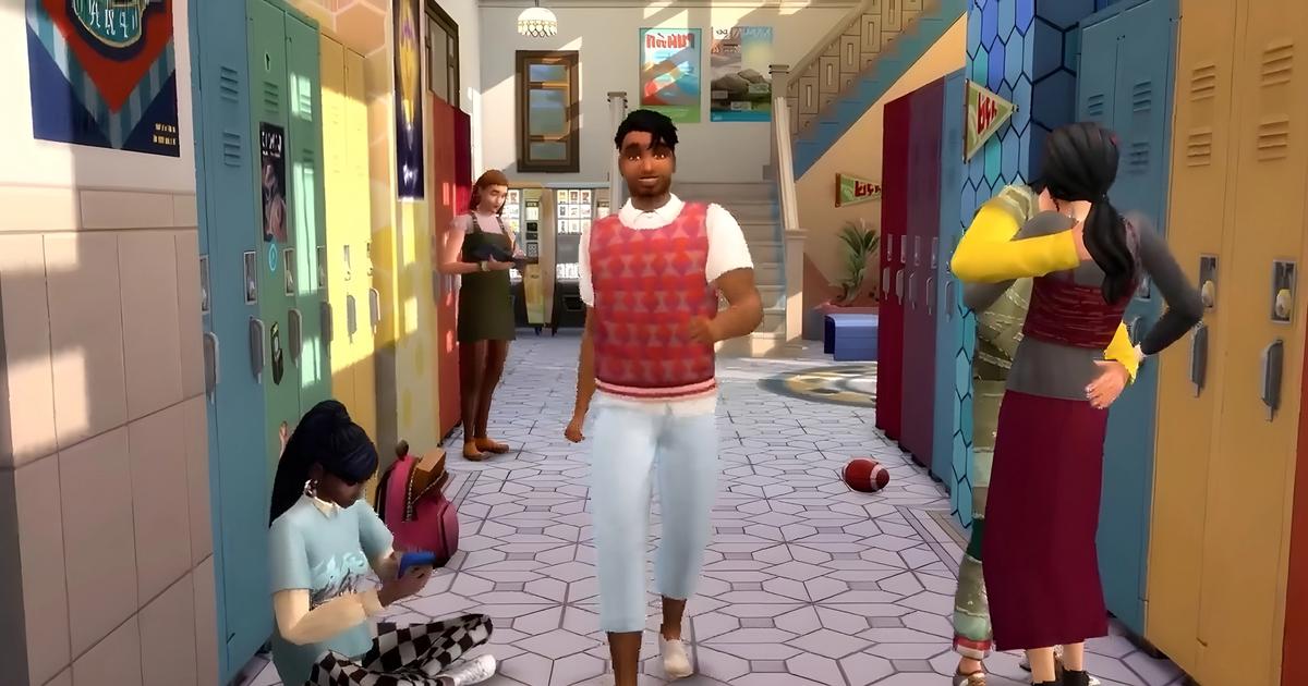 A screenshot The Sims 4.