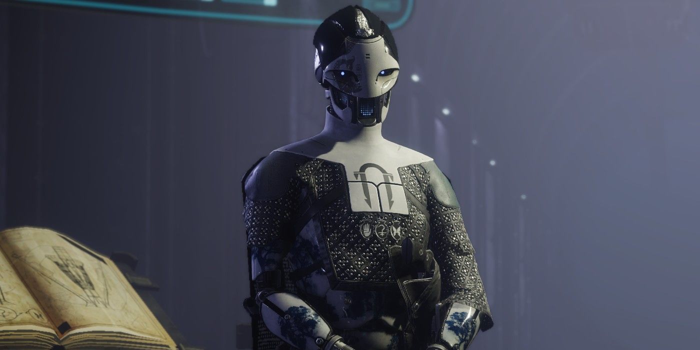 Image of Destiny 2 character ADA-1 in the Black Armory of the Tower