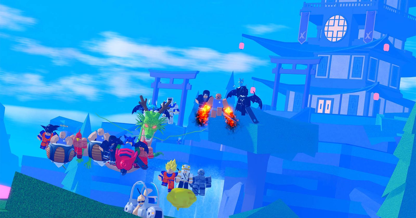 Roblox > conta roblox anime fighters com game pass