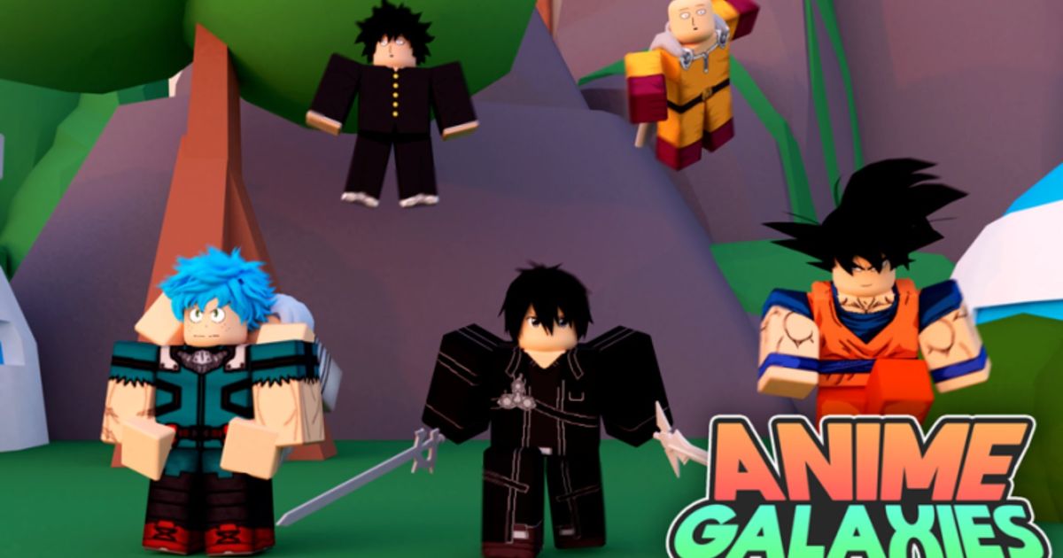 Anime Galaxies codes screenshot of game