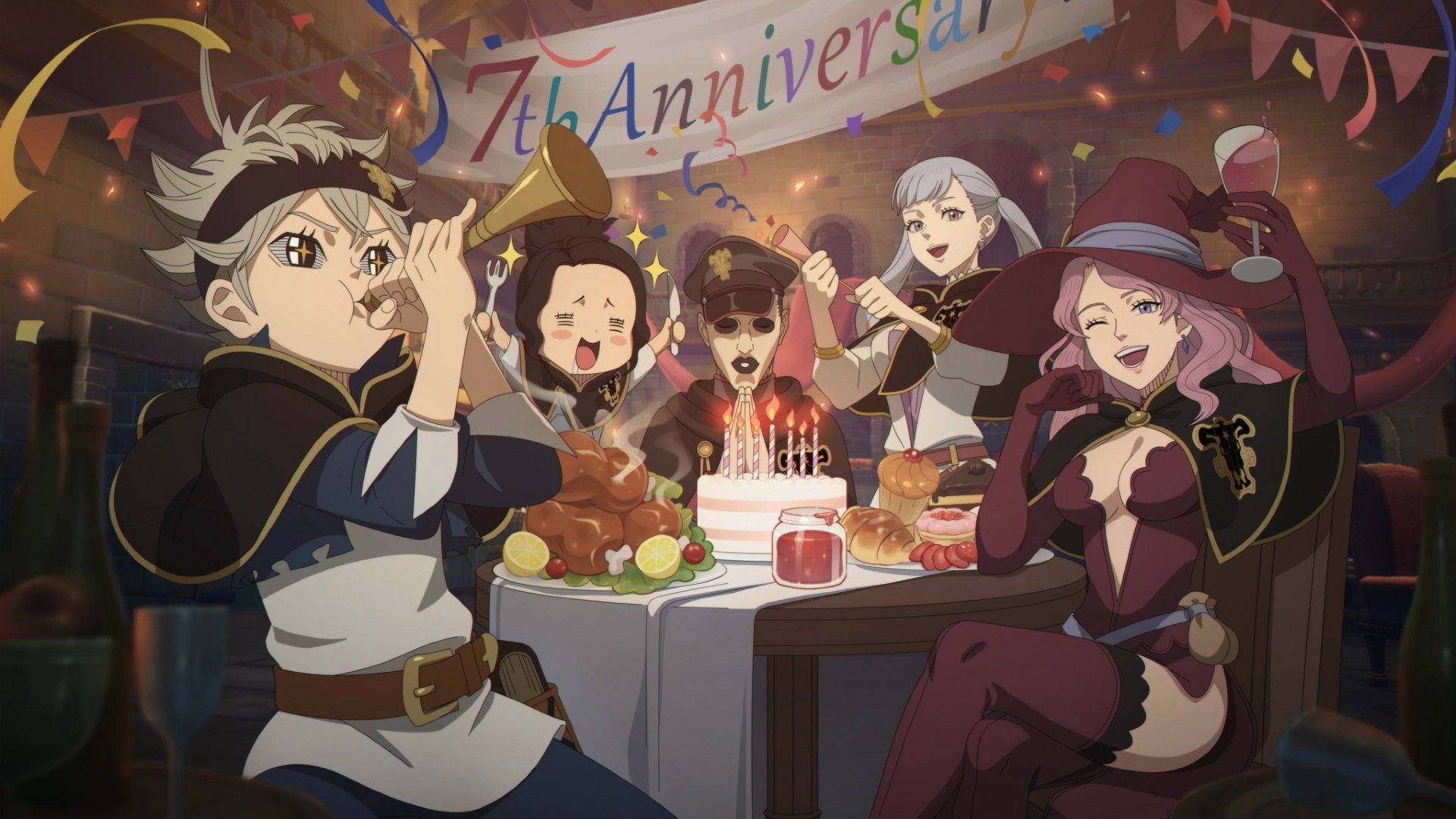 Ages, Heights, & Birthdays Of Black Clover Characters
