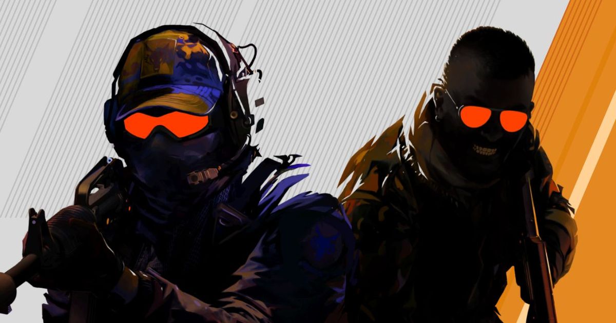 Two Counter Strike 2 characters.