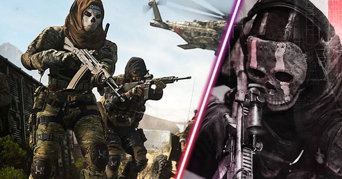 Modern Warfare 2 players holding guns