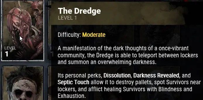 The Dredge, new killer in Dead by Daylight