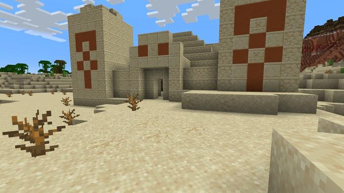 Suspicious Sand mixed in with normal sand in Minecraft