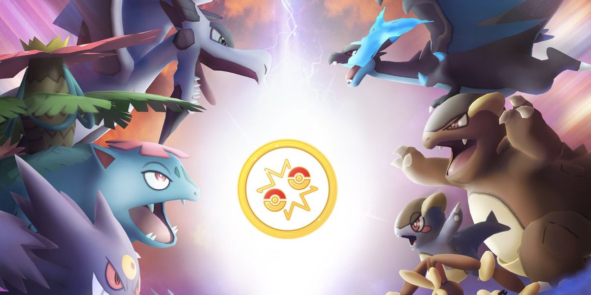 Image of various Pokémon facing off in Pokémon GO.