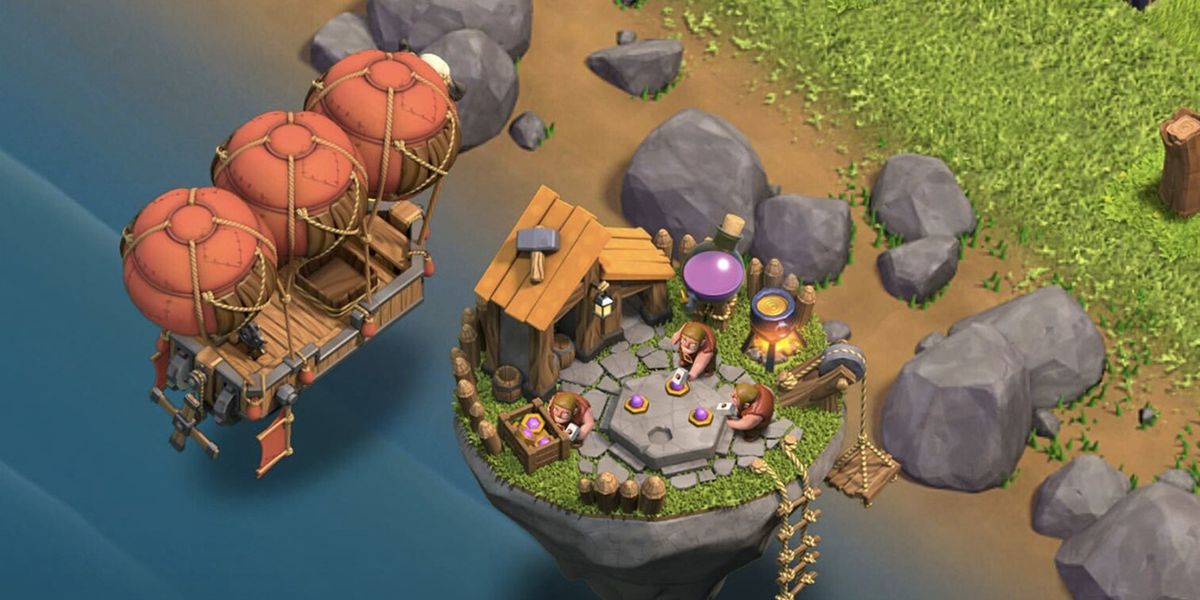 Image of the Forge in Clash of Clans.