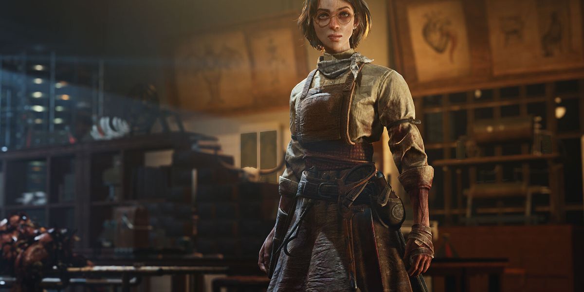 Image of a female character in Evil West.