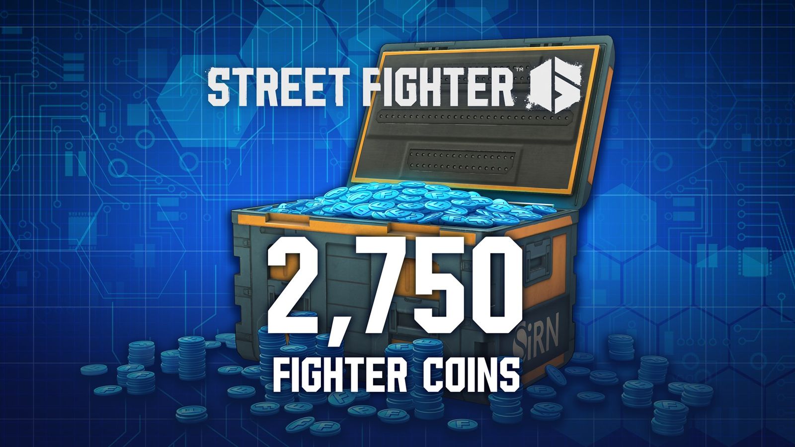 Street Fighter 6 2750 Fighter Coins chest