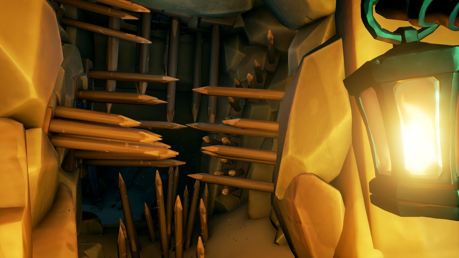 sea of thieves spike traps in shores of gold tall tale