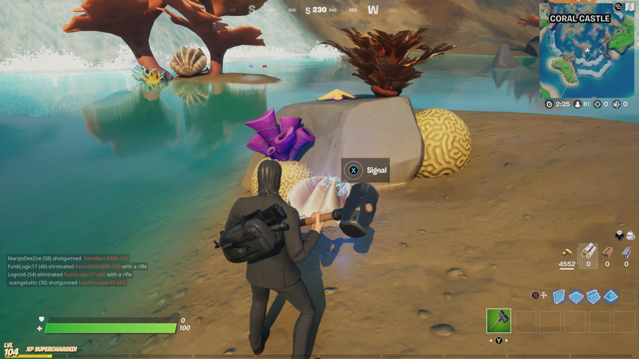 Fortnite Coral Buddies Locations How To Signal The Coral Buddies