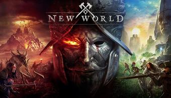 The logo for New World.