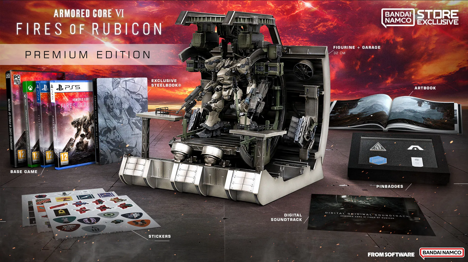 Armored Core 6 Fires of Rubicon Premium Collector's Edition