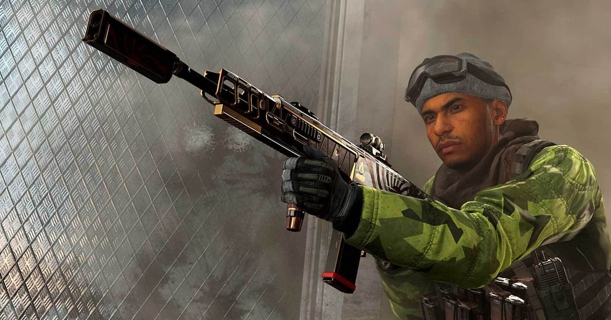 Image showing Warzone player holding a shotgun