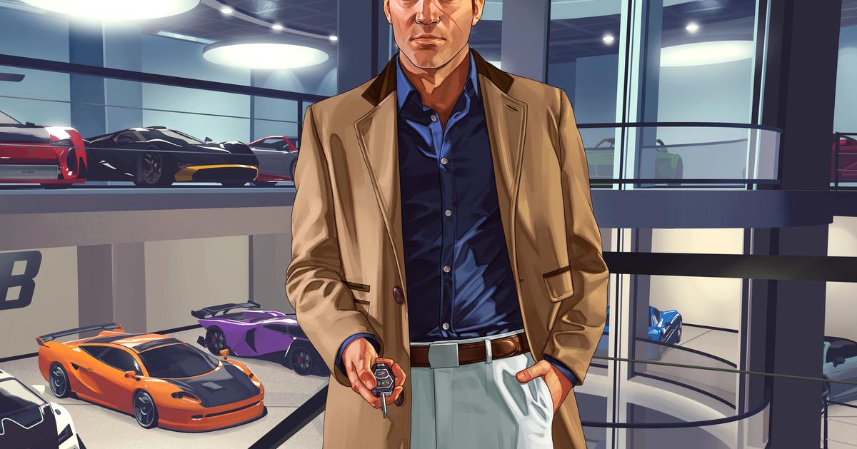 An image of a GTA Online businessman.
