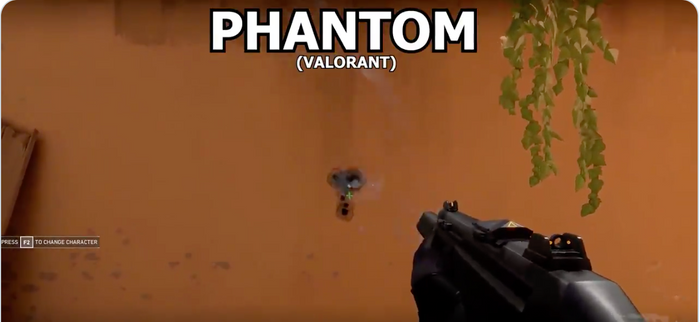 The Phantom is close to the M4A4 from CS:GO