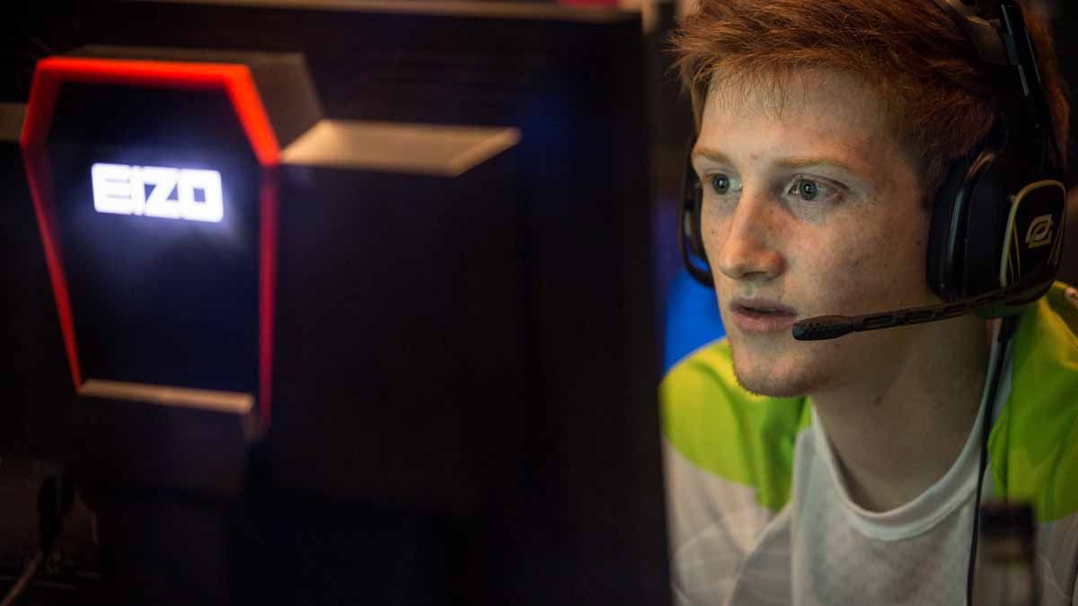 OpTic's new captain, Scump, at Gfinity 3.