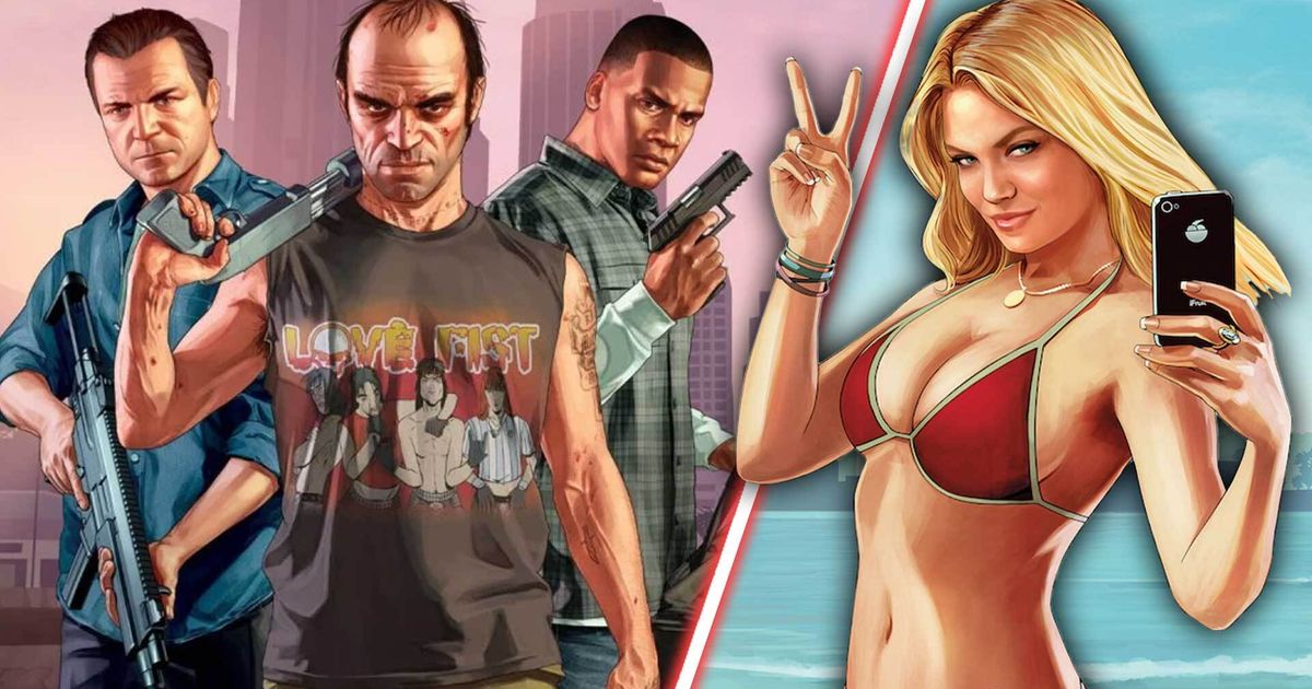 An image of GTA 5's protagonists.