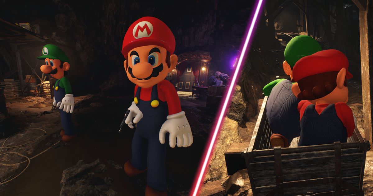 Resident Evil 4 remake mod replaces Leon and Luis with Mario and Luigi