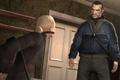 Niko Bellic and a hostage from Grand Theft Auto IV