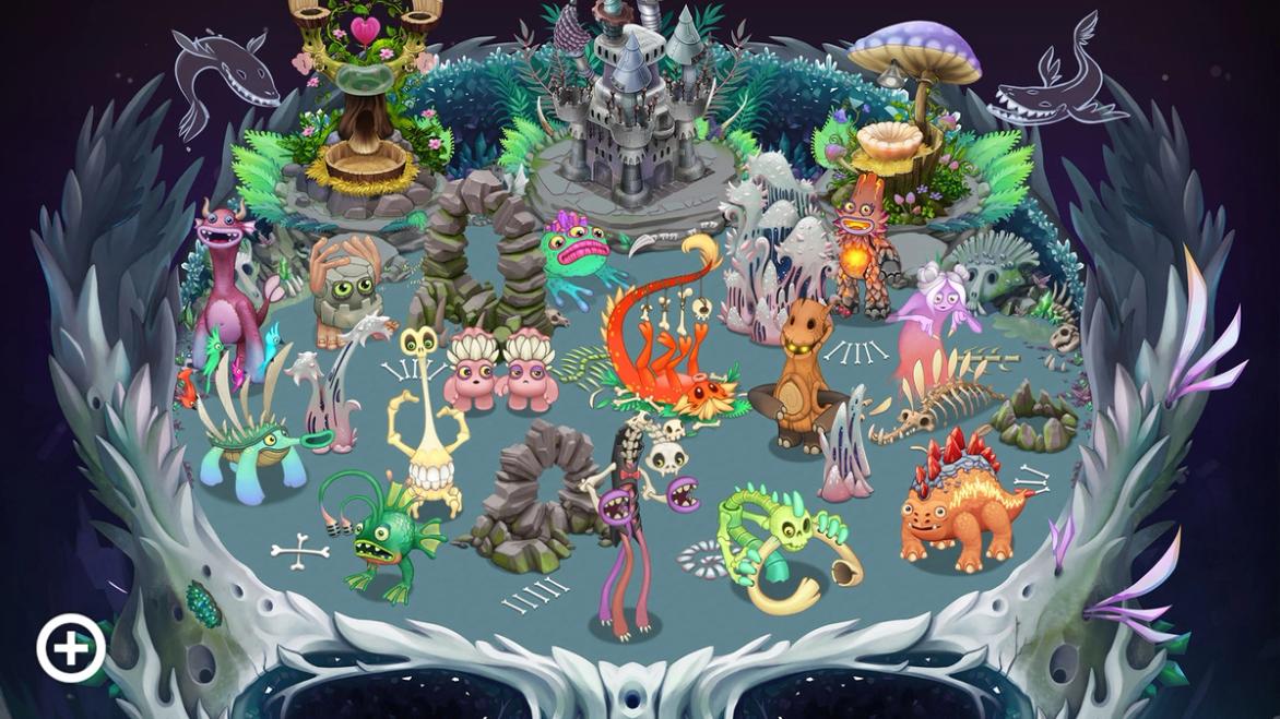 An Island filled with Singing Monsters
