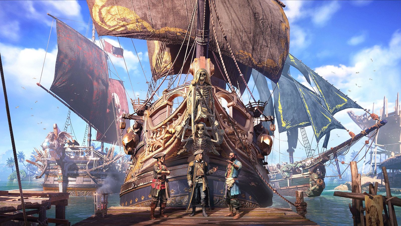 Is Skull and Bones on Game Pass - ship with pirates