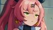 Zenless Zone Zero - pink-haired girl with green eyes frowning