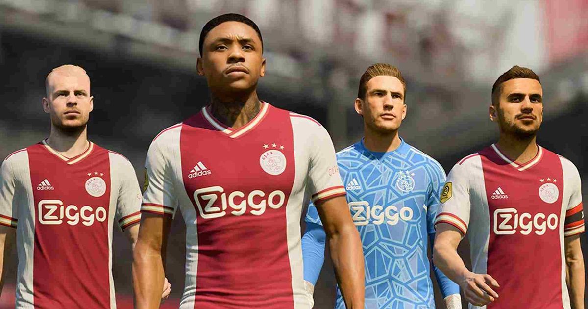 Image of Ajax players in FIFA 23