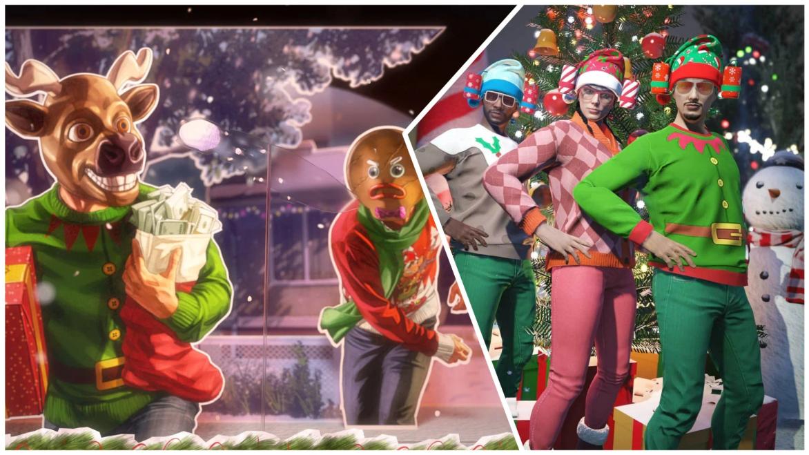 image of gta online holiday festivities