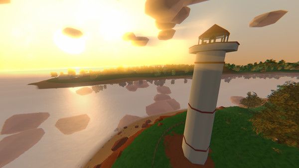 A lighthouse in Unturned