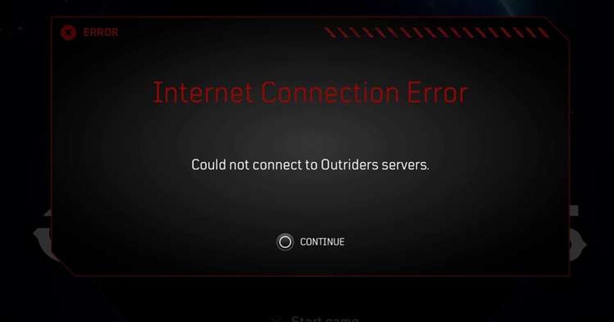 Outriders: How to Check Server Status For Connection Issues